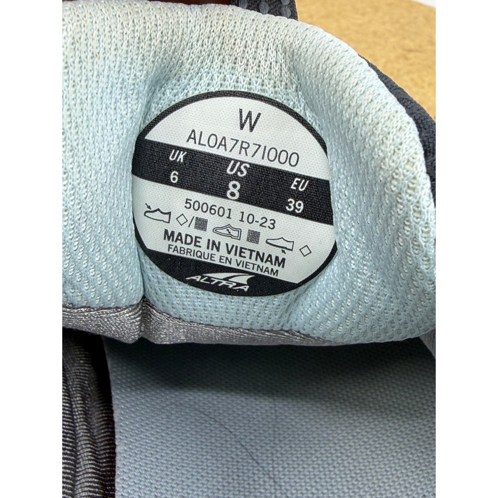 Altra Lone Peak ALL-WTHR Low 2 Blue Trail Running Shoes Womens 8 AL0A7R71000 - Picture 6 of 6